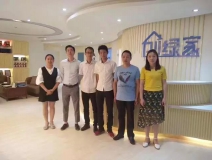 熱烈祝賀無錫曾總、陳總團隊成功加入創綠家!