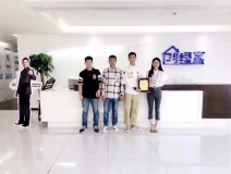 熱烈祝賀馮總、李總、龔總簽約創綠家清遠市區級代理！