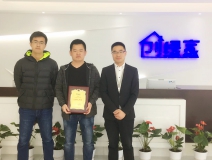 熱烈祝賀李總、高總簽約創(chuàng)綠家東營市區(qū)級代理！